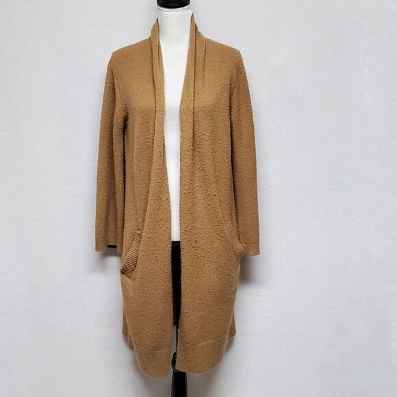 BUNDLE Micheal Kors Open Front Waterfall Cardigan Fulton Leather Moc Moccasin - Picture 3 of 16
